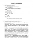 Proyecto de enseñanza. Te cuento sobre mi comunidad