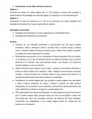 Presentación de los KPIs del Plan Comercial