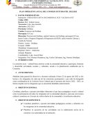 Plan operativo anual del consejo estudiantil 2022-2023