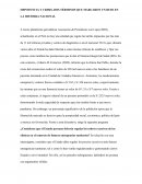 Impotencia y crisis, dos términos que marcaron un hito en la historia nacional