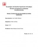 Construcción de una sociedad con límites establecidos