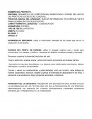 Desarrollo de competencias cmunicativas a traves del uso de las practicas sociales del lenguaje