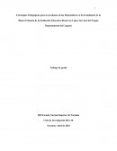 Estrategias Pedagógicas para la enseñanza de las Matemáticas en los Estudiantes de la Básica Primaria de la Institución Educativa Rural Las Lajas