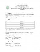 Práctica No. 5. Determinación de carbonatos y bicarbonatos por titulación volumétrica