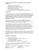 Nómina de un trabajador con retribución mensual