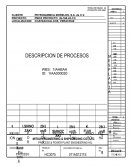 Descripción del proceso Mitsui