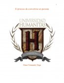 Proceso de convertirse en persona