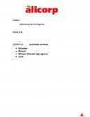 ¿Qué tipo de organización es ALICORP S.A.A.? y ¿Qué características tiene?