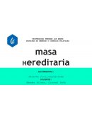 Masa hereditaria