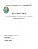 Síndrome del túnel carpiano: Etiología, diagnóstico y opciones de tratamiento