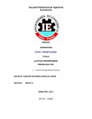 La ética profesional