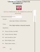 Ética, Medio Ambiente y Desarrollo Sostenible