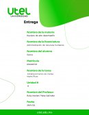 Establecimiento de metas específicas