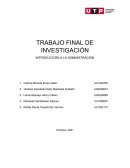 Introducción a la administración Plaza Vea