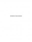 Procedimiento Enfierrador