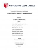 Plan estratégico San Roque S.A