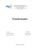 Informe de práctica de laboratorio. tranformadores