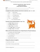 Exámen Lengua Adicional al Español 3er Parcial