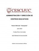 Administración y dirección de centros educativos