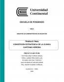 Concepción estrategíca de la Clínica Cayetano Heredía