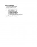 Diagrama del flujo de tomas de decisiones