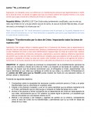 Lema: “Yo, y mi otro yo”