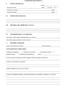 Anamnesis psicológica