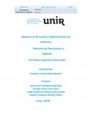 Dirección de Operaciones y Logística. Caso práctico: Proyecto Central Hidroeléctric