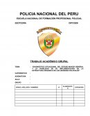 Diagnóstico situacional del estado mayor general y la viabilidad de su implementación en la estructura orgánica de las unidades policiales