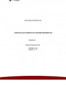 Portafolio de evidencia de funciones matemáticas