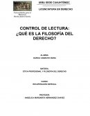 ¿Qué es la filosofía del derecho?