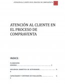 Atención al cliente en el proceso de compraventa