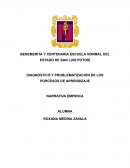 Narracion empirica primaria