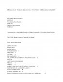 Programa de trabajo seguro para un entorno empresarial especifico