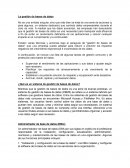 La gestión de bases de datos
