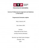 Trabajo de vidrieria en java