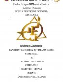 Teorema de trabajo y energía