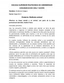 Oratoria: Maltrato animal