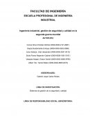 Ingeniería industrial, gestión de seguridad y calidad en la segunda guerra mundial