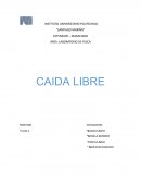 Laboratorio de fisica. Caida libre