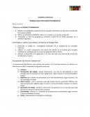 Estadística Inferencial. Trabajo final para proyecto formativo