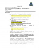 Curso: Monitoreo y Evaluación Expost de Proyectos / Dirección de Proyectos