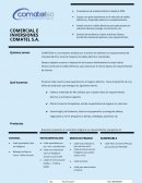 Comercial e inversiones Comatel S.A