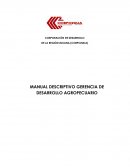 Manual descriptivo gerencia de desarrollo agropecuario