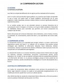 Niveles de la lectura