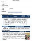 Sesión de aprendizaje El Caballero Carmelo