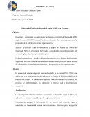 Sistema de Gestión de Seguridad según la ISO y en Ecuador