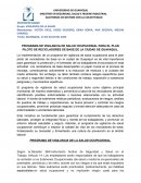 Programa de vigilancia de salud ocupacional para el plan piloto de recicladores de base de la ciudad de Guayaquil