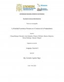 La Realidad Económica Peruana en el Contexto de la Postpandemia