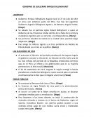 Gobierno de Guillermo Enrique Billinghurst